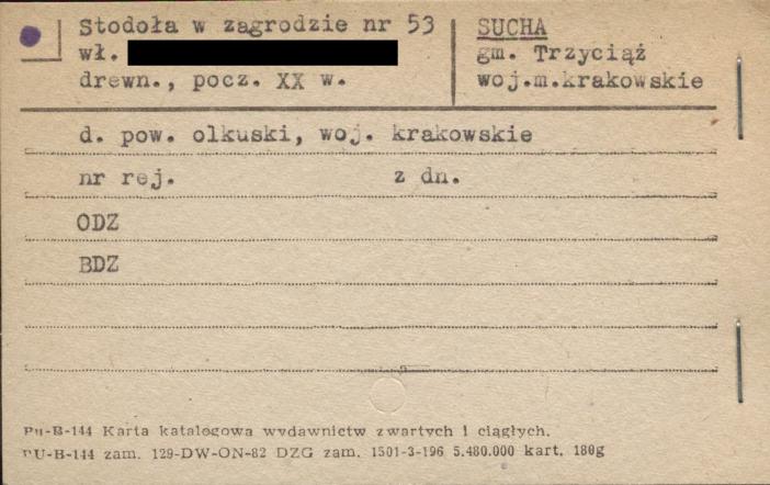 stodoła w zagrodzie, skan 1
