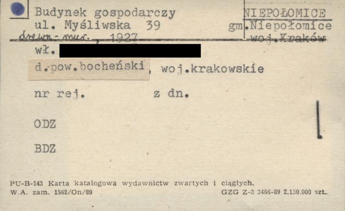 budynek gospodarczy, skan 1
