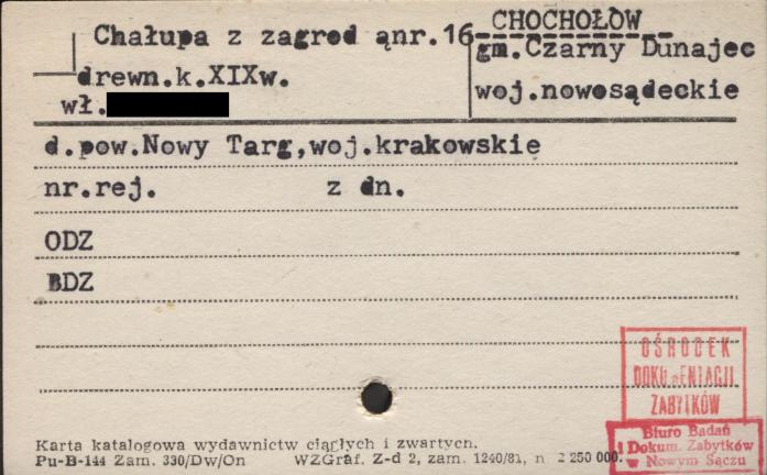 chałupa z zagrodą, skan 1