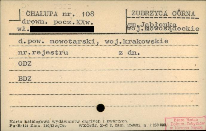 chałupa, skan 1