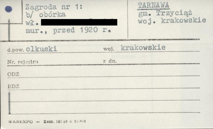 obórka w zagrodzie, skan 1