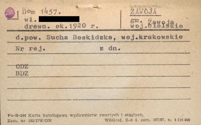 dom, skan 1