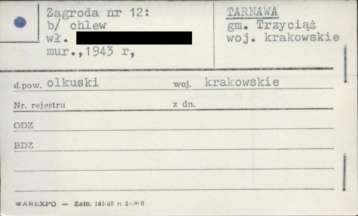 chlew w zagrodzie, skan 1