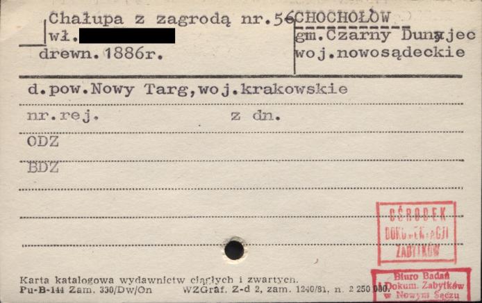 chałupa z zagrodą, skan 1