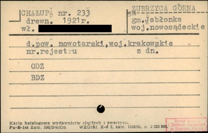 chałupa, skan 1