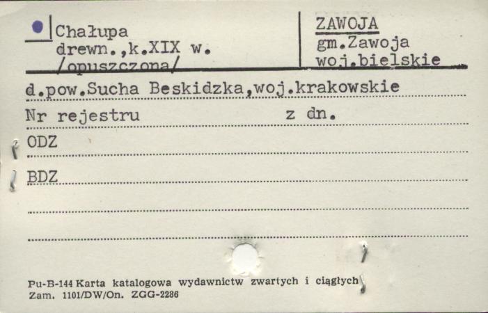 chałupa (opuszczona), skan 1