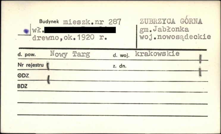 budynek mieszkalny, skan 1