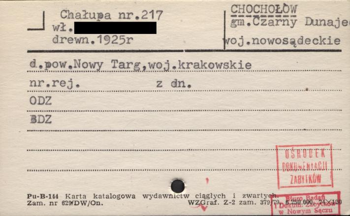 chałupa, skan 1