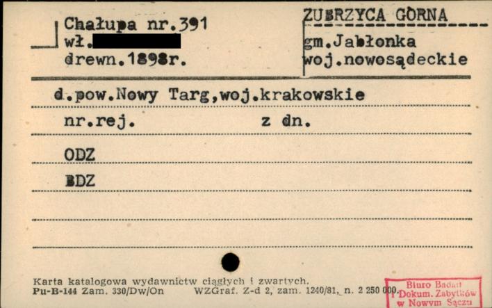 chałupa, skan 1