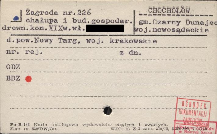 chałupa i bud. gospodar., skan 1