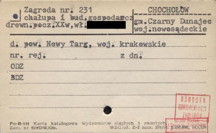 chałupa i bud. gospodarcz., skan 1