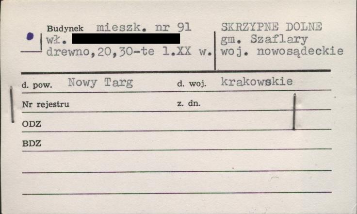 budynek mieszkalny, skan 1