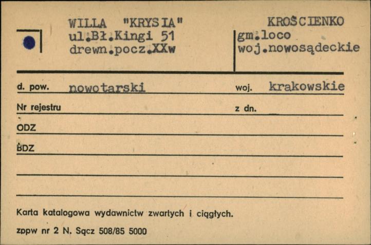 willa Krysia, skan 1