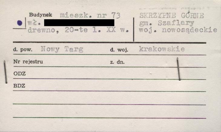budynek mieszkalny, skan 1