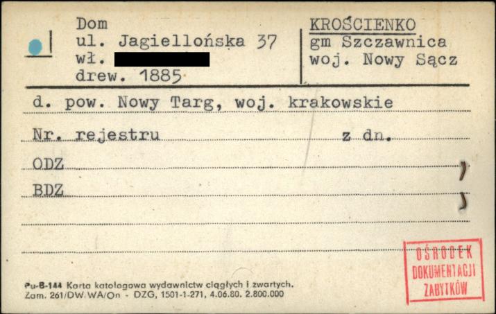 dom, skan 1