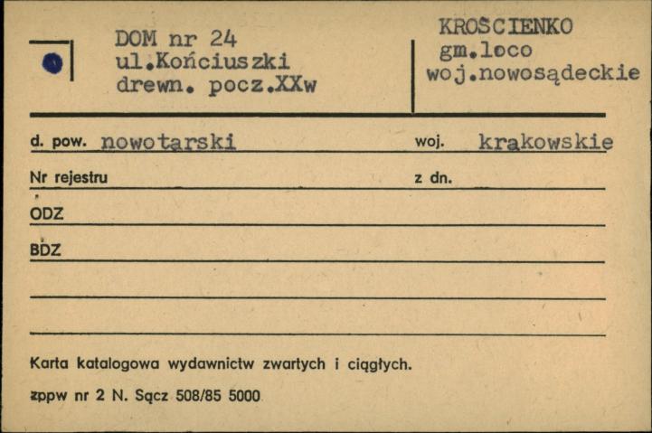 dom, skan 1