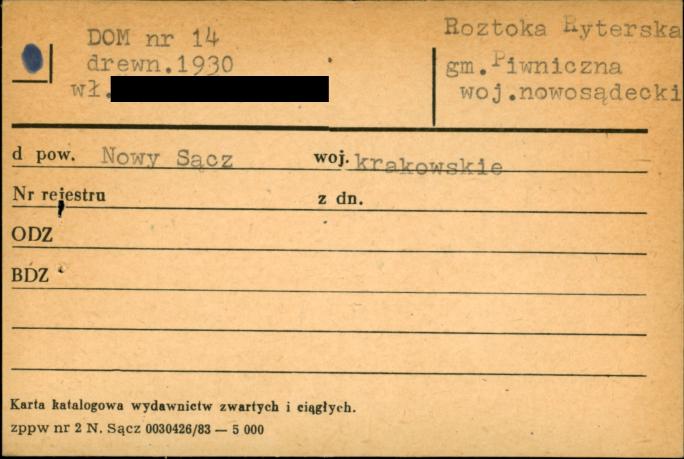 dom, skan 1