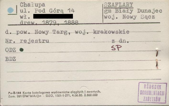 chałupa, skan 1
