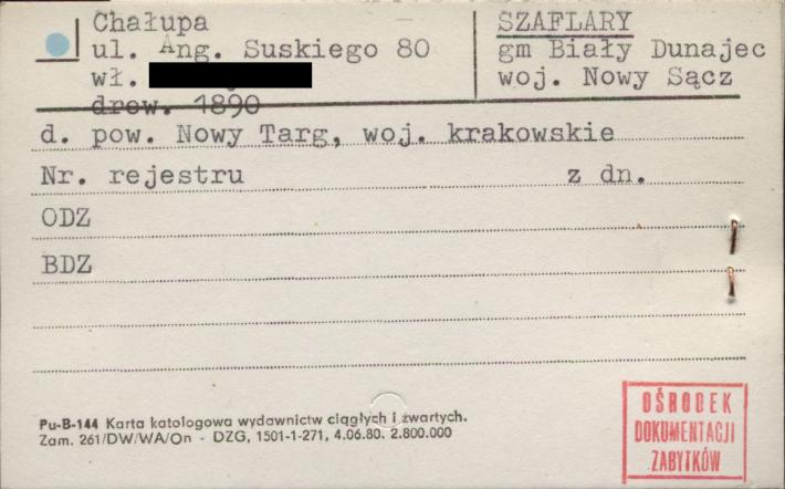 chałupa, skan 1