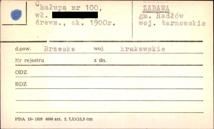 chałupa, skan 1