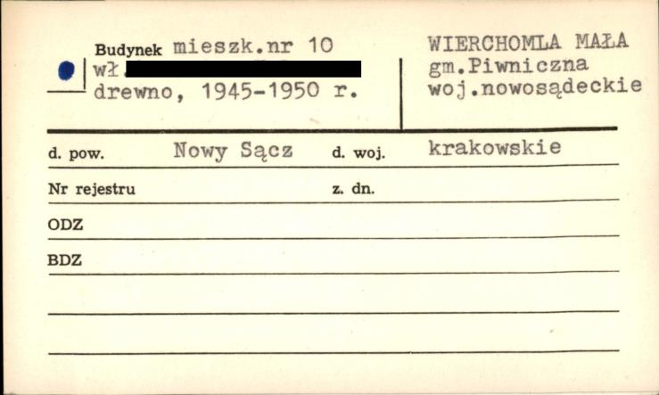budynek mieszkalny, skan 1