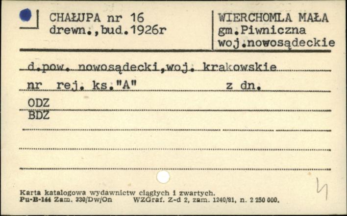 chałupa, skan 1
