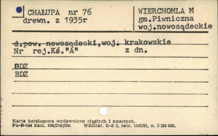 chałupa, skan 1
