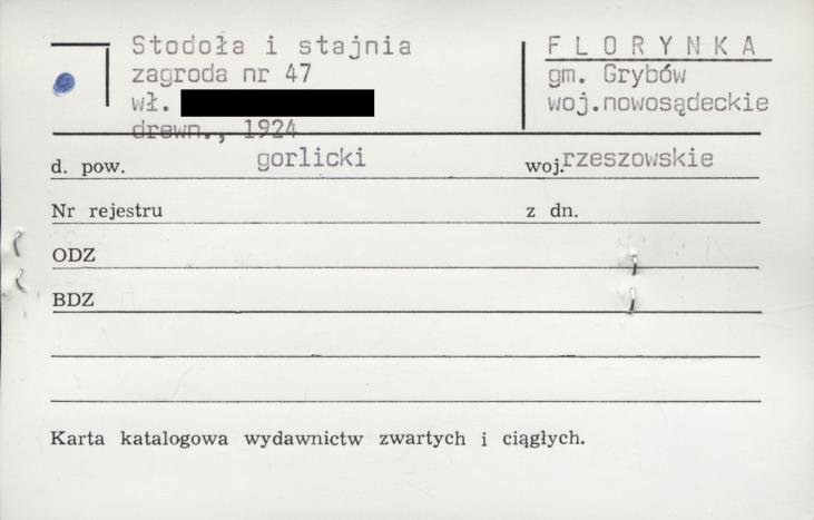 stodoła i stajnia, zagroda, skan 1