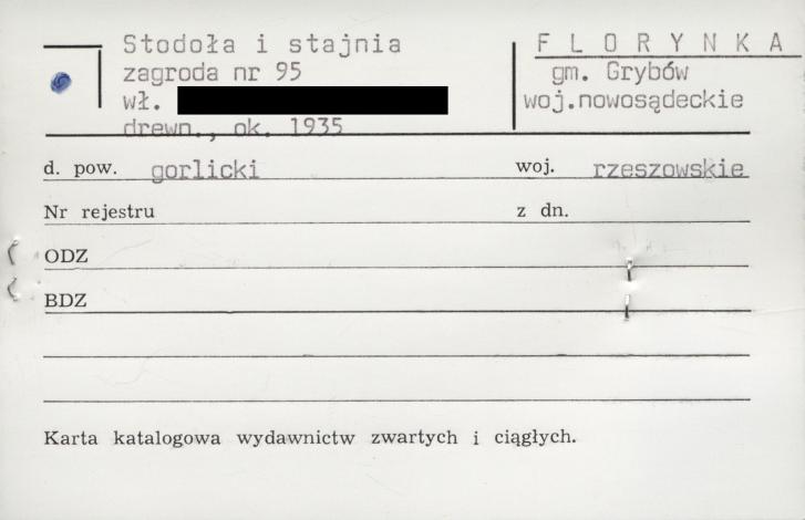 stodoła i stajnia, zagroda, skan 1