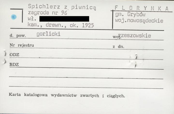 spichlerz z piwnicą, skan 1