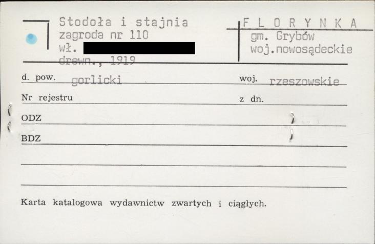 stodoła i stajnia, zagroda, skan 1