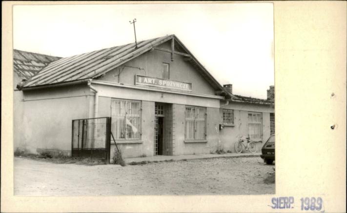 sklep GS, dawna stajnia dworska, skan 2
