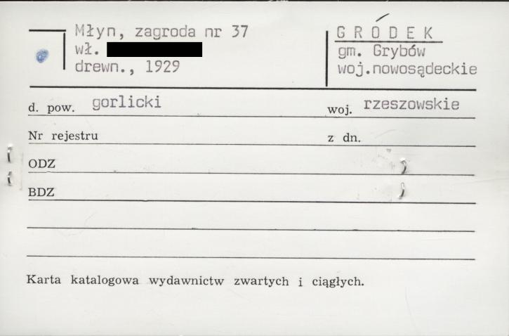 młyn, zagroda, skan 1