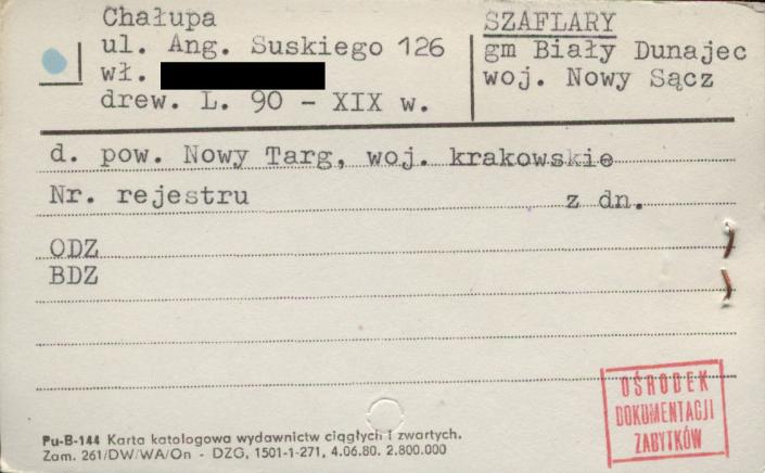 chałupa, skan 1