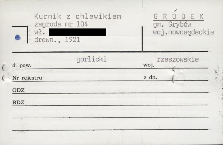 kurnik z chlewikiem, zagroda, skan 1