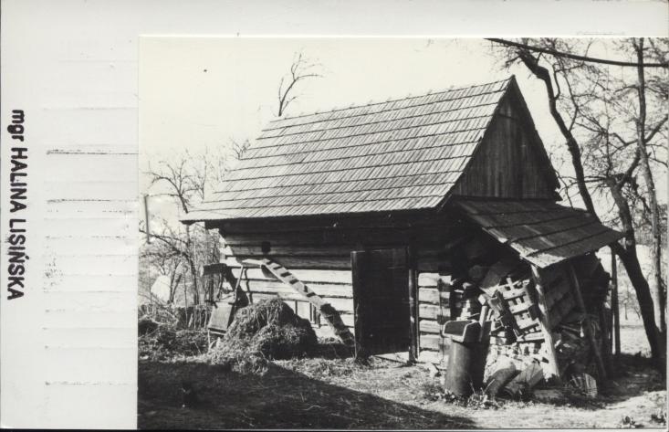 kurnik z chlewikiem, zagroda, skan 2