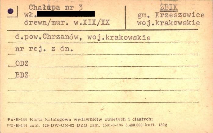 chałupa, skan 1