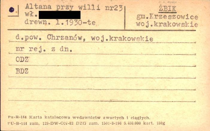 altana przy willi, skan 1