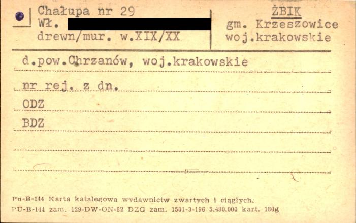 chałupa, skan 1