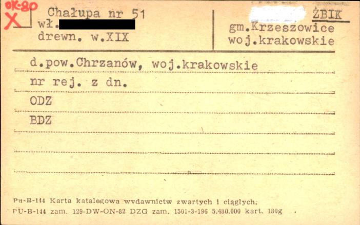 chałupa, skan 1