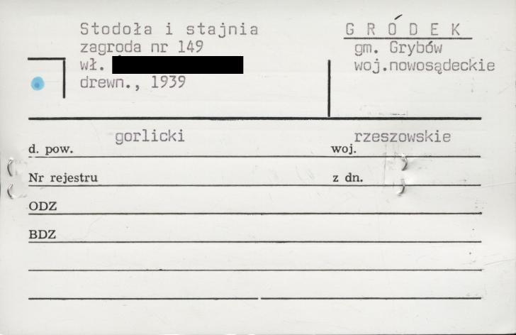 stodoła i stajnia, zagroda, skan 1