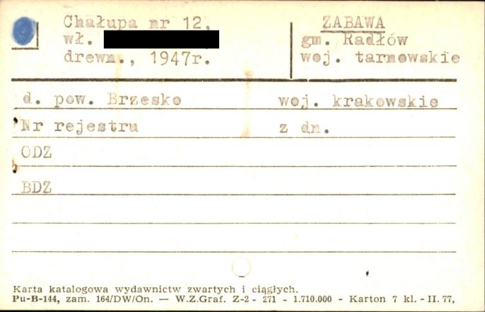 chałupa, skan 1