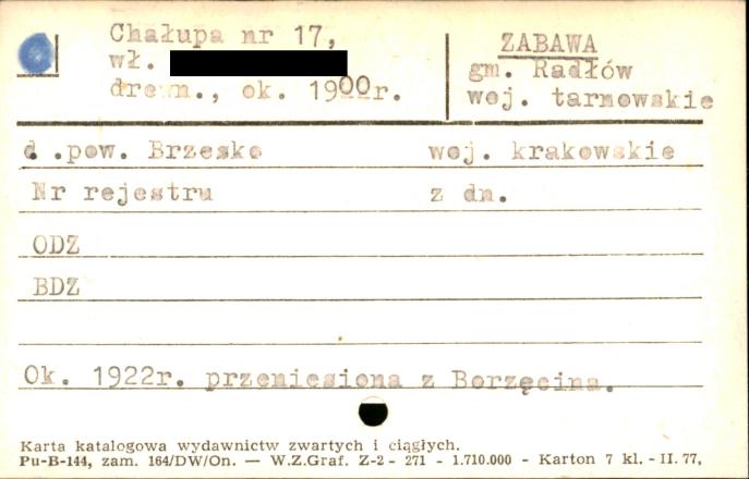 chałupa, skan 1