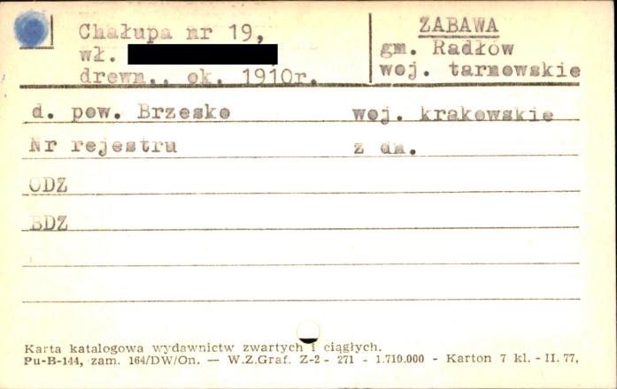 chałupa, skan 1