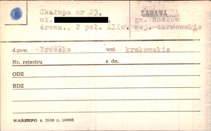 chałupa, skan 1