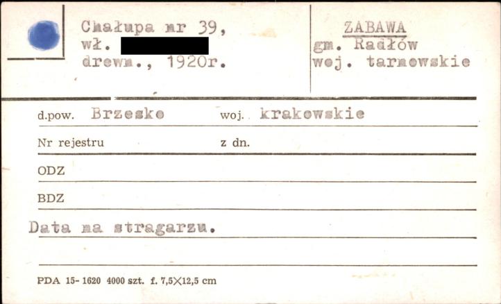 chałupa, skan 1