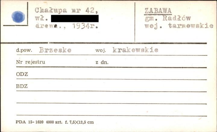 chałupa, skan 1