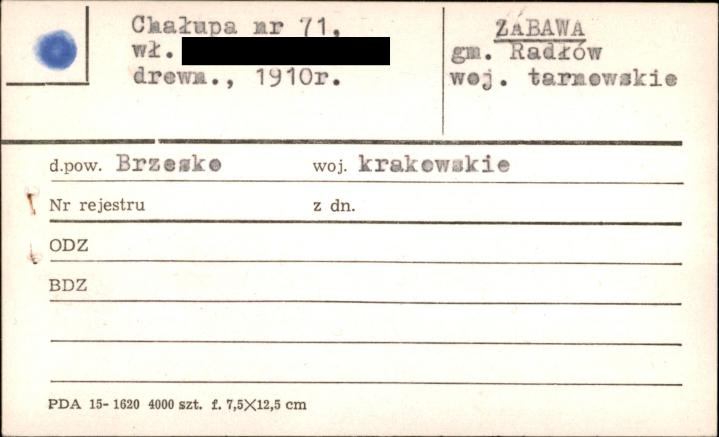 chałupa, skan 1