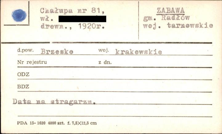 chałupa, skan 1