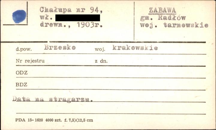 chałupa, skan 1